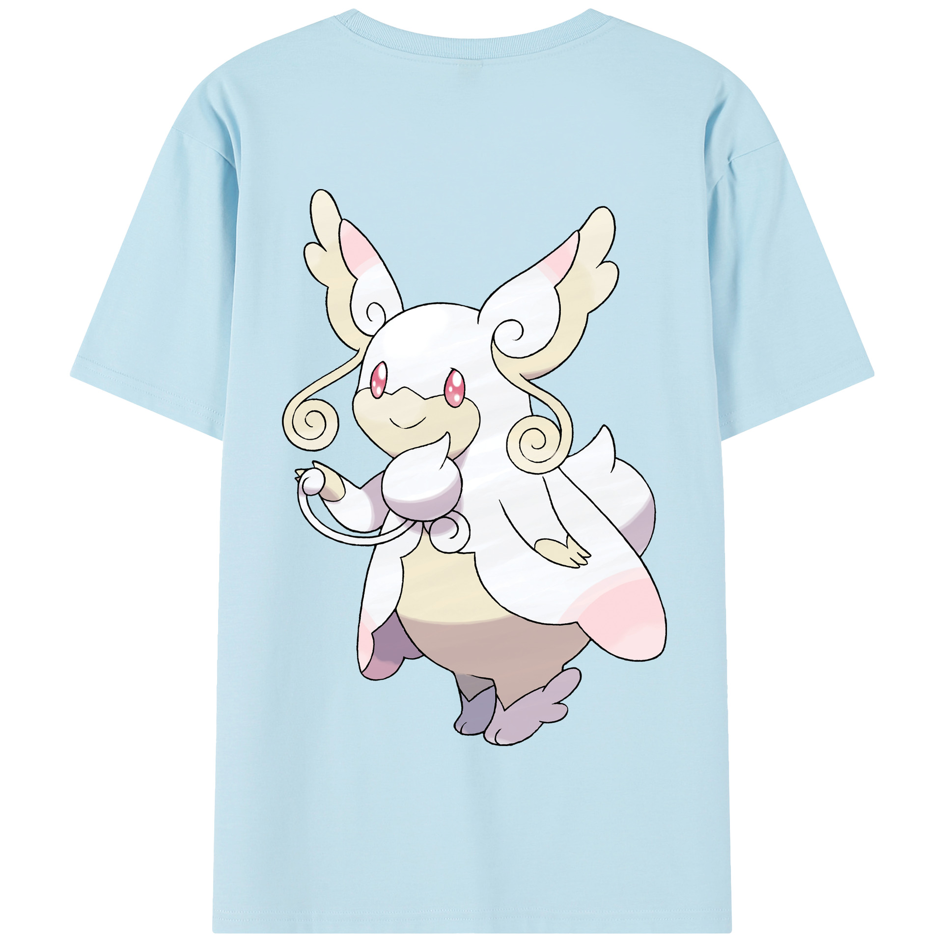 （画像用） ポケットモンスター Pokémon 綿100％半袖Tシャツ（背面プリント）